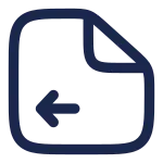 File Left SVG Icon